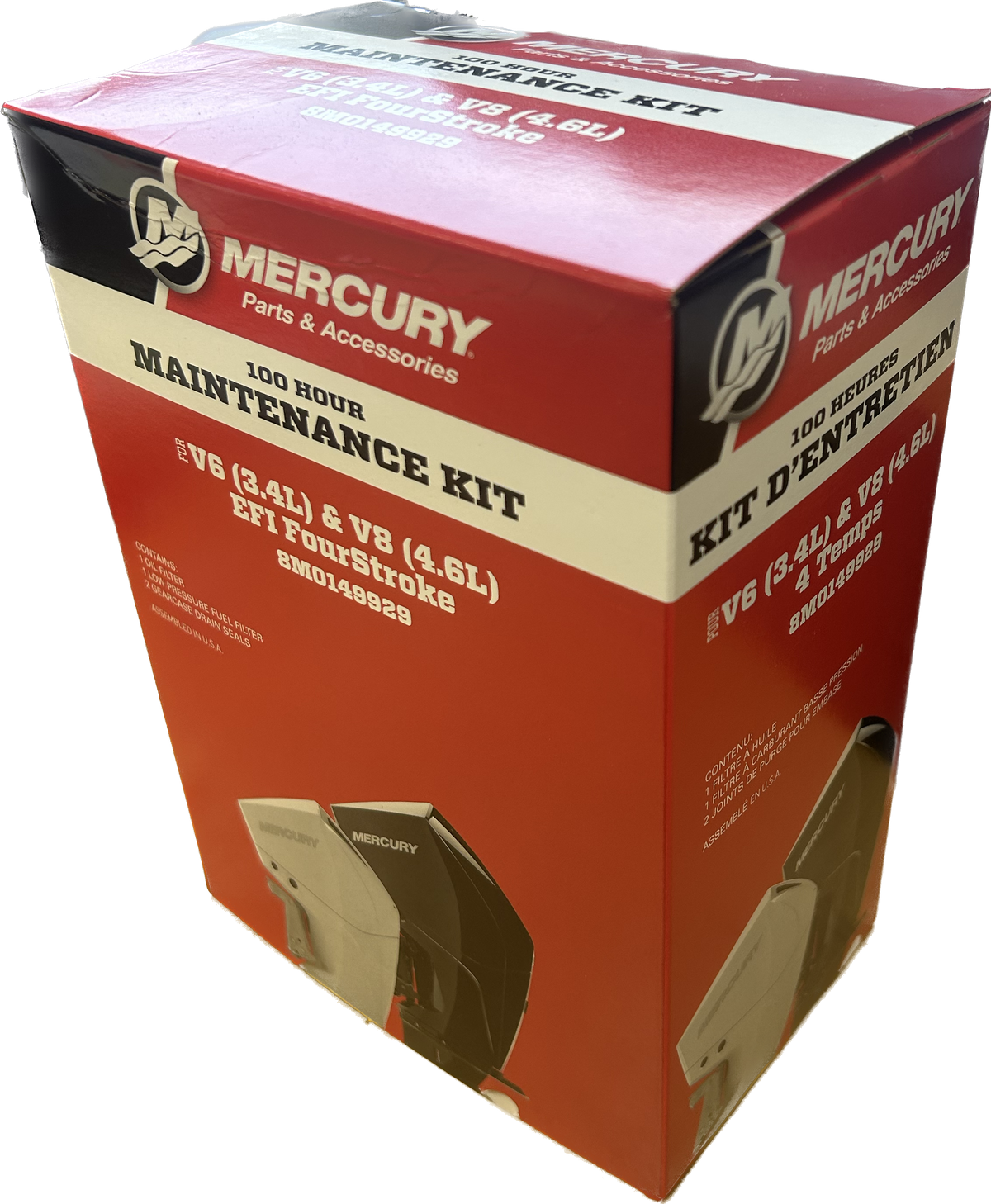 Mercury V6 (3.4L) & V8 (4.6L) FourStroke service kit