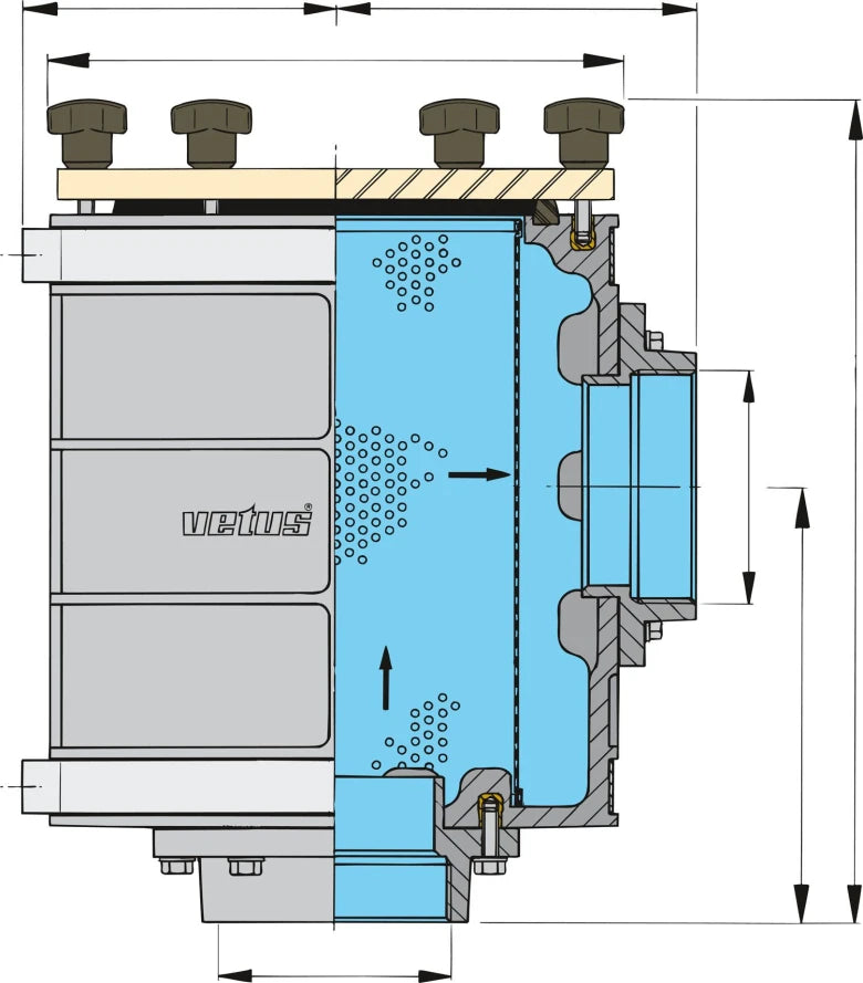 Sjövattenfilter typ FTR1900
