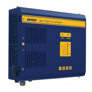 Batteriladdare 12 V, 20 A, för 2 batteribanker