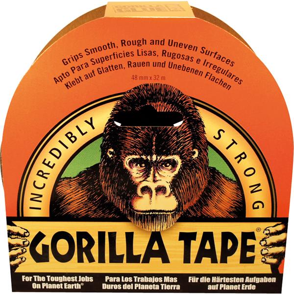 Gorilla Tape Svart 32m (48mm)