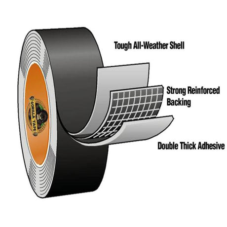 Gorilla Tape Svart 32m (48mm)