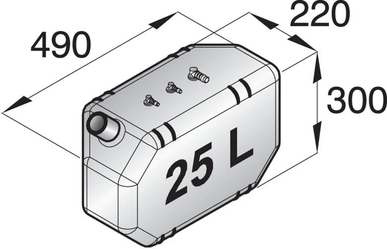 Dieseltank typ FTANK
