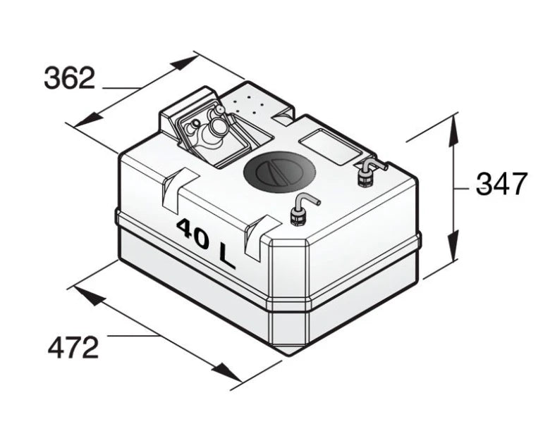 Dieseltank typ FTANK