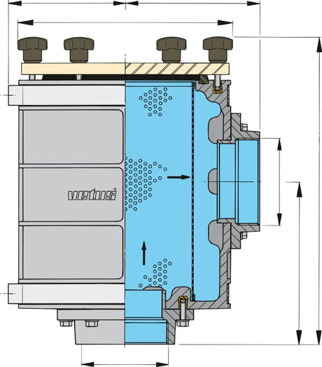 Sjövattenfilter typ FTR1900